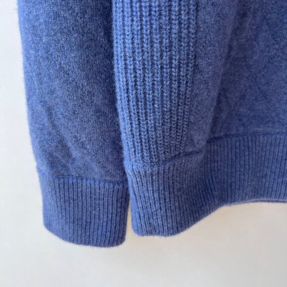 Brooks Brothers Wool Cashmere Half-Zip Sweater, Size L P2 - Picture 6 of 8